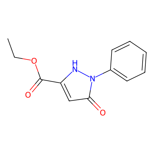 ethyl 5-hydroxy-1-phenyl-1H-pyrazole-3-carboxylate structure
