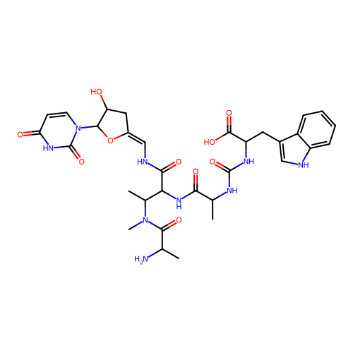 Pacidamycin D structure