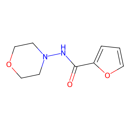 N-morpholin-4-ylfuran-2-carboxamide structure