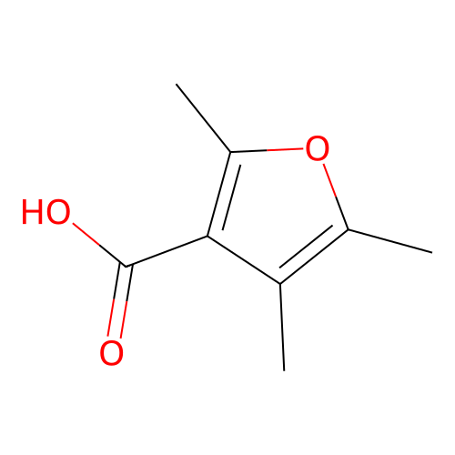 2,4,5-Trimethylfuran-3-carboxylic acid structure