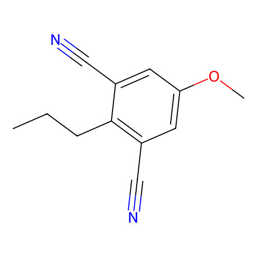 5-Methoxy-2-propylisophthalonitrile structure