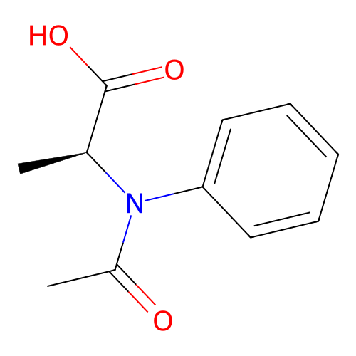 N-acetylphenyl-alanine structure