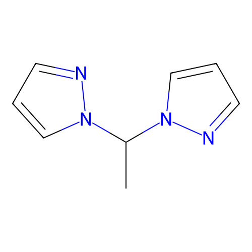 Bis(pyrazole-1-yl)ethane structure