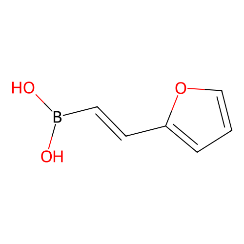 [(E)-2-(furan-2-yl)ethenyl]boronic acid structure