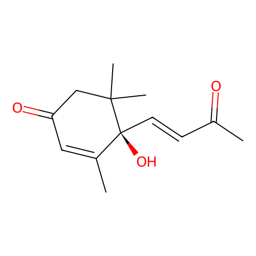 (6R)-dehydrovomifoliol structure