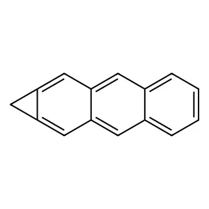 Cyclopropa(b)anthracene structure
