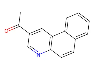 1-Benzo(F)quinolin-2-YL-ethanone structure