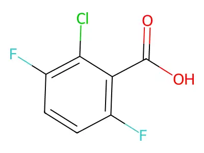 2,4,5-三氟苯甲酰氯 structure