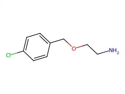 2-[(4-Chlorophenyl)methoxy]ethan-1-amine structure