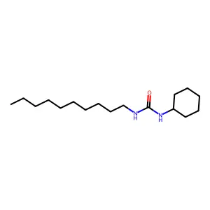 1-环己基-3-癸基脲 structure