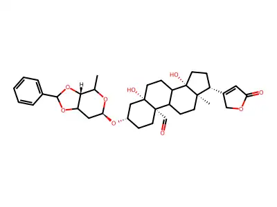 Benzaldehydhelveticosid structure