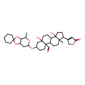Cyclohexanonhelveticosid [German] structure