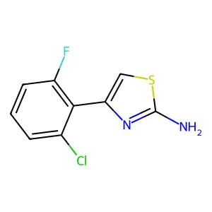 4-(2-Chloro-6-fluorophenyl)-1,3-thiazol-2-amine structure