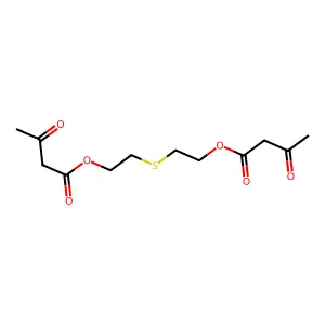3-氧代丁酸硫代二-2,1-亚乙基酯 structure