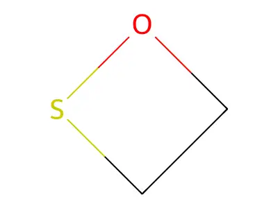 1,2-Oxathietane structure