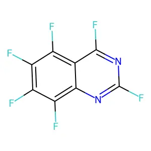 Quinazoline, hexafluoro- structure