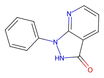 1-phenyl-1H-pyrazolo[3,4-b]pyridin-3-ol structure