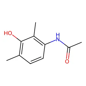 3-Acetylamino-2,6-dimethylphenol structure