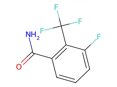 3-Fluoro-2-(trifluoromethyl)benzamide structure