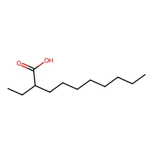 2-Ethyldecanoic acid structure
