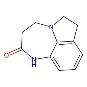 Pyrrolo(1,2,3-ef)(1,5)benzodiazepin-6(7H)-one, 1,2,4,5-tetrahydro- structure