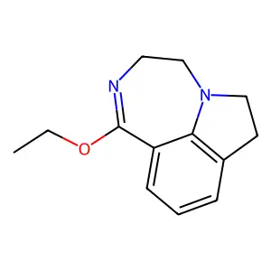 Pyrrolo(3,2,1-jk)(1,4)benzodiazepine, 3,4,6,7-tetrahydro-1-ethoxy- structure