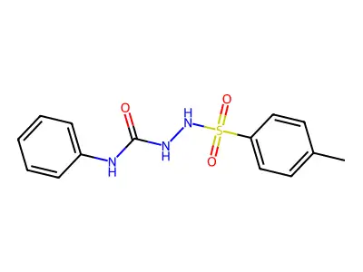 N-phenyl-2-tosylhydrazine-1-carboxamide structure
