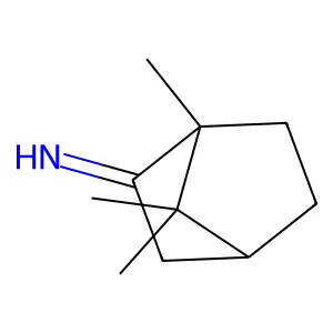 (1R,4R)-1,7,7-trimethylbicyclo[2.2.1]heptan-2-imine structure