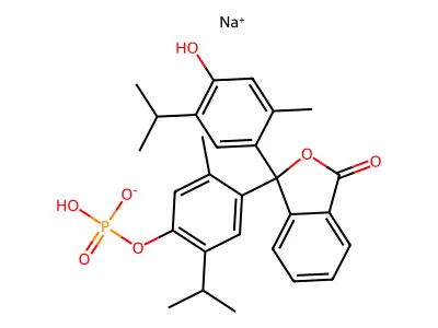 TMP Disodium Salt structure