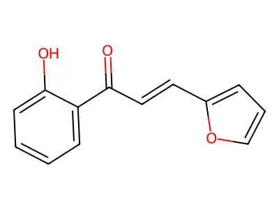 2-Propen-1-one,3-(2-furanyl)-1-(2-hydroxyphenyl)- structure
