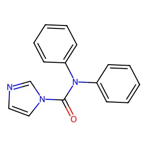 N,N-diphenyl-1H-imidazole-1-carboxamide structure