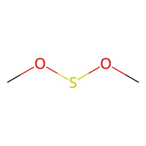 [(Methoxysulfanyl)oxy]methane structure