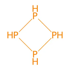 Tetraphosphetane structure