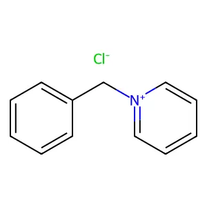 N-苄基吡啶𬭩氯化物 structure