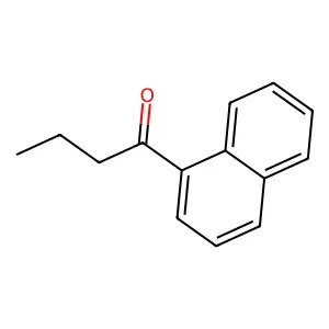 1-(1-Naphthalenyl)-1-butanone structure