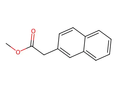 Methyl 2-naphthaleneacetate structure