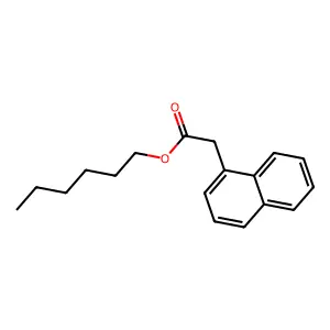 Hexyl 1-naphthylacetate structure