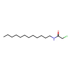 2-chloro-N-dodecylacetamide structure