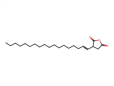 Dihydro-3-(octadecenyl)furan-2,5-dione structure