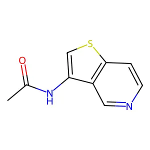 N-Thieno[3,2-c]pyridin-3-ylacetamide structure