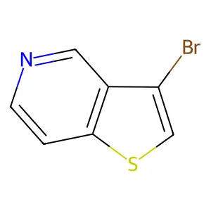 3-Bromothieno(3,2-c)pyridine structure
