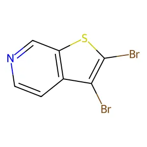 2,3-Dibromothieno[2,3-c]pyridine structure