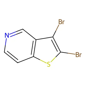 2,3-Dibromothieno[3,2-c]pyridine structure