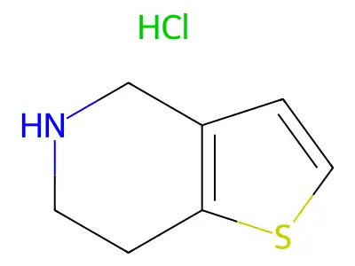 4,5,6,7-Tetrahydrothieno(3,2-c)pyridine structure