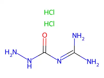 4-Amidinosemicarbazide dihydrochloride structure