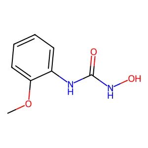 1-Hydroxy-3-(2-methoxyphenyl)urea structure