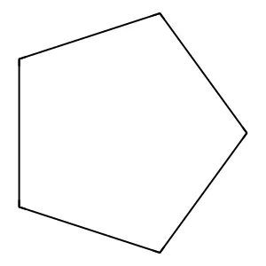 环戊烷 structure