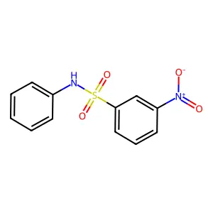 3-Nitrobenzenesulfonanilide structure
