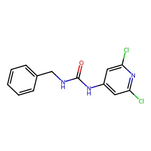 1-Benzyl-3-(2,6-dichloropyridin-4-yl)urea structure