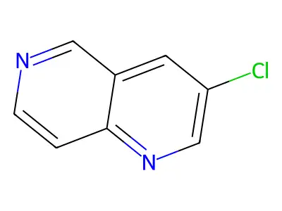 3-Chloro-1,6-naphthyridine structure